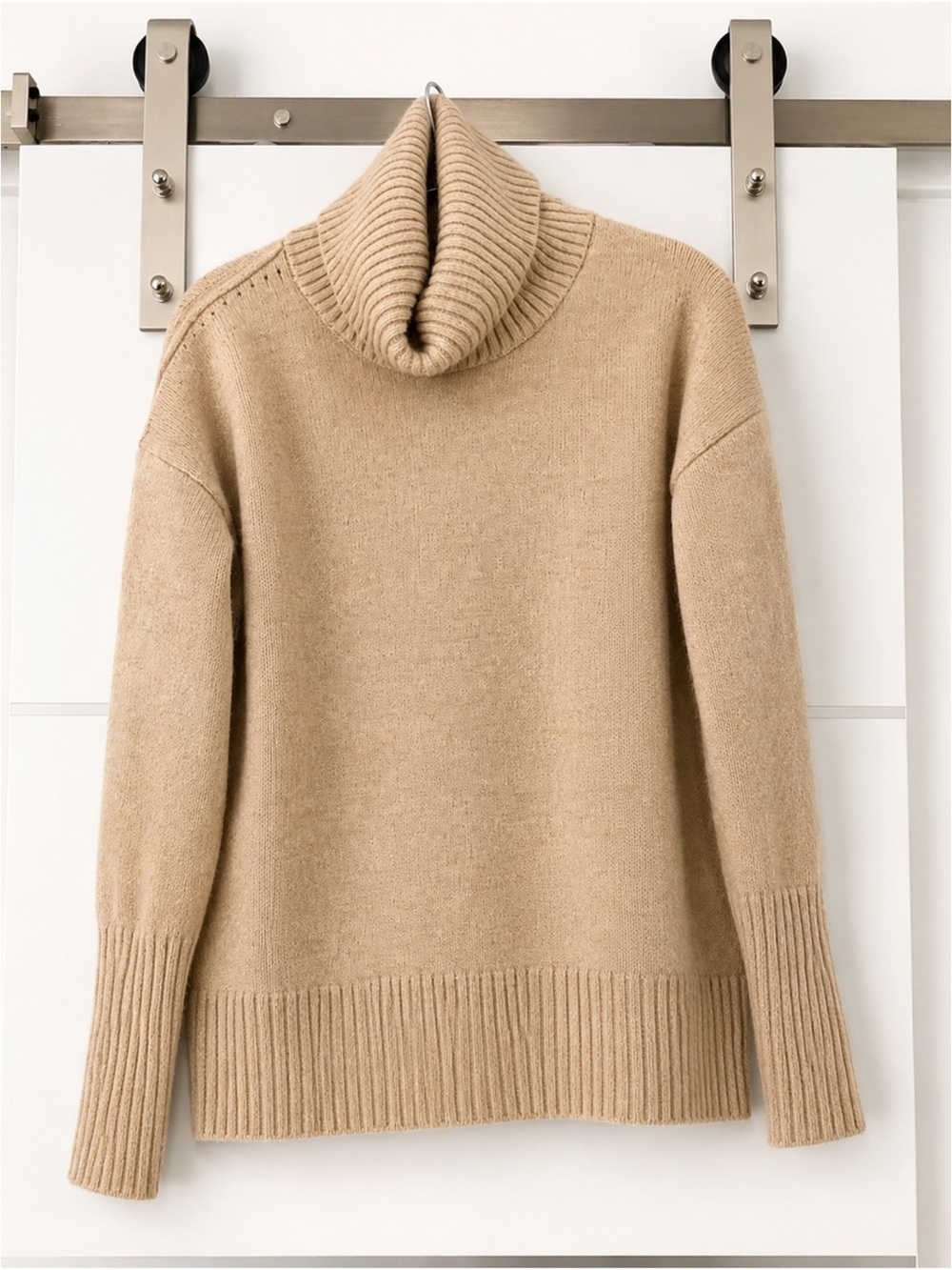 GAP Women's Camel Turtleneck Sweater